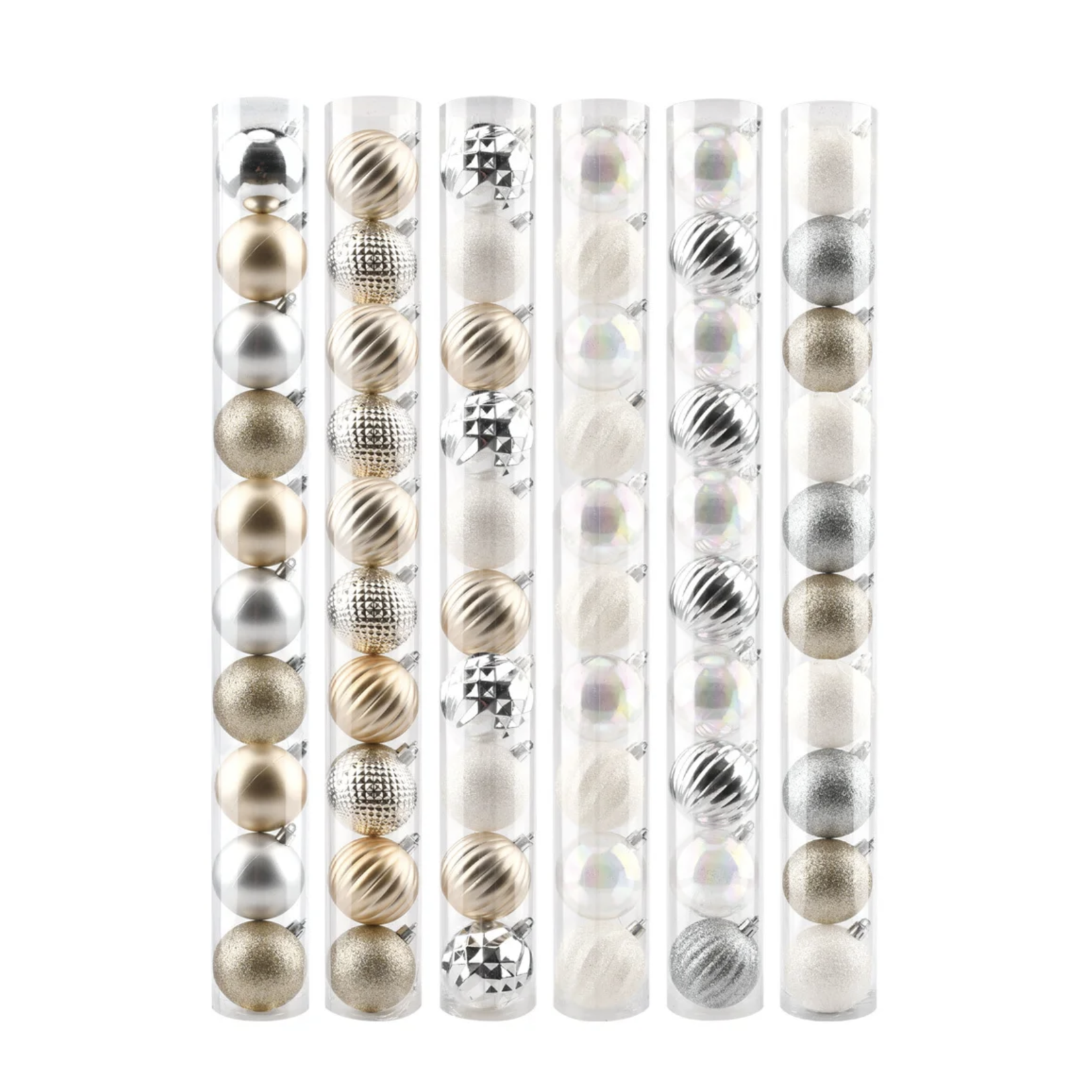 10ct CHRISTMAS BALL ORNAMENT SET , ND