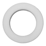 Wreath 16"" White EPS (12)