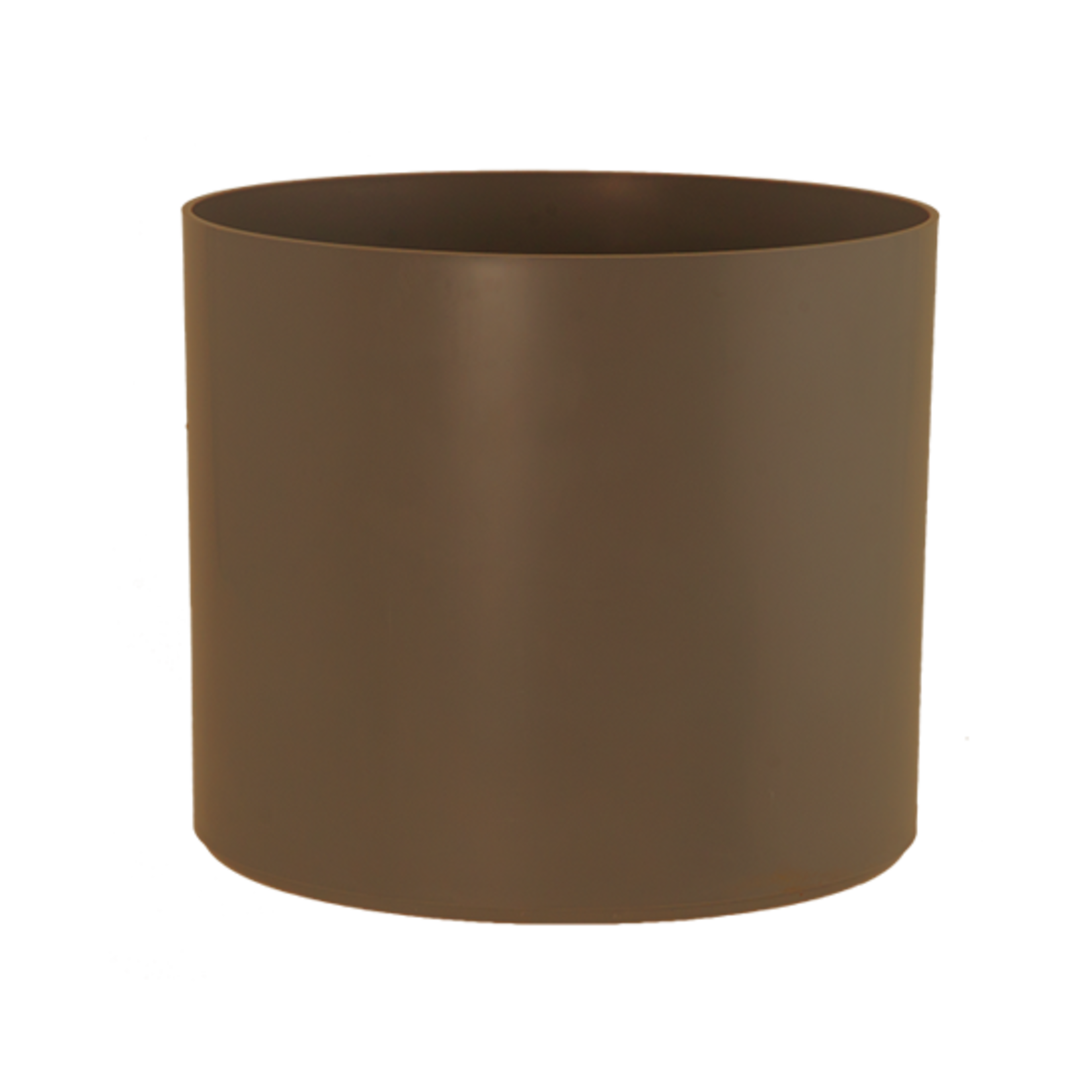 12.25"h x 12.5" BROWN PLASTIC GROWER POT