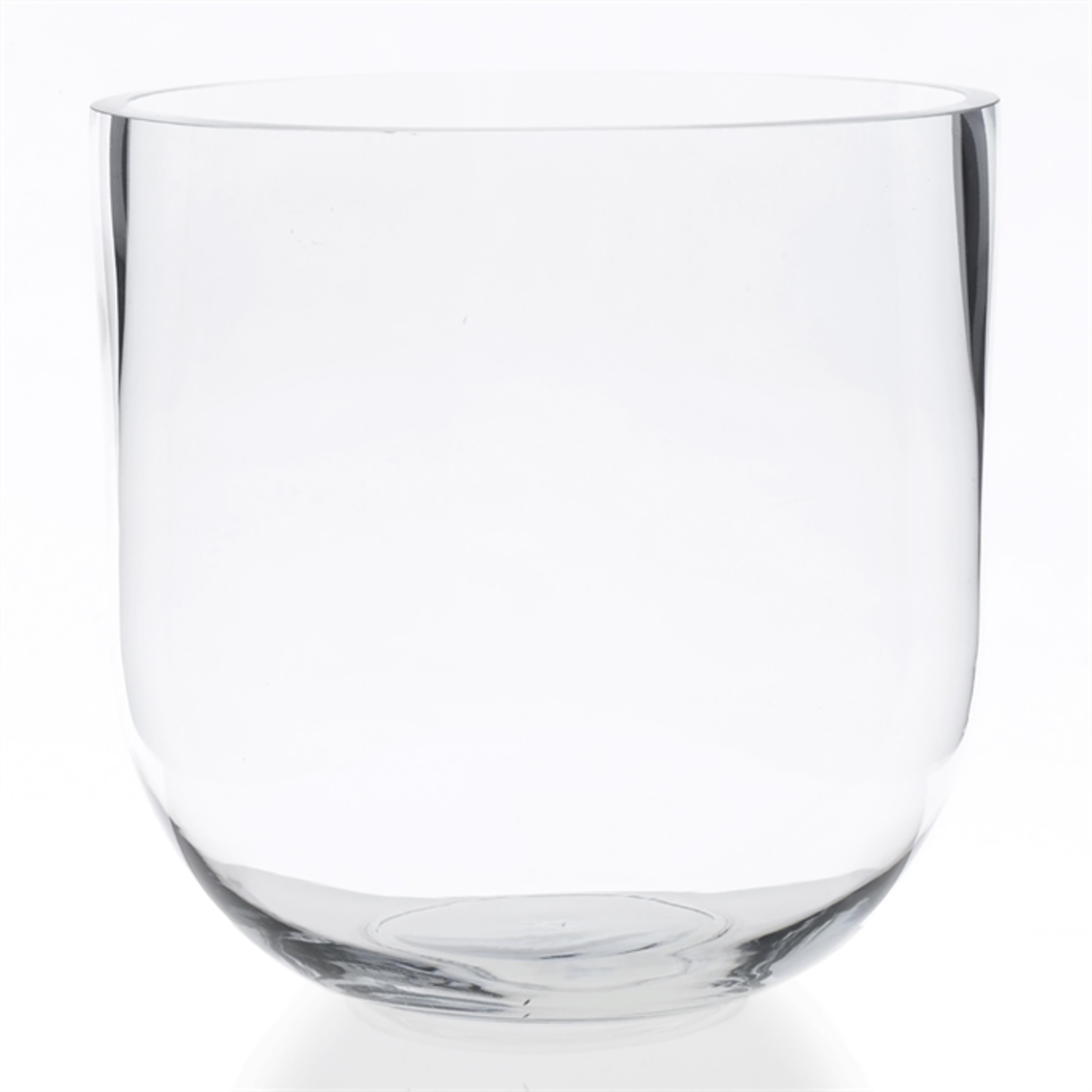 FAT BOWL CRYSTAL CLEAR GLASS