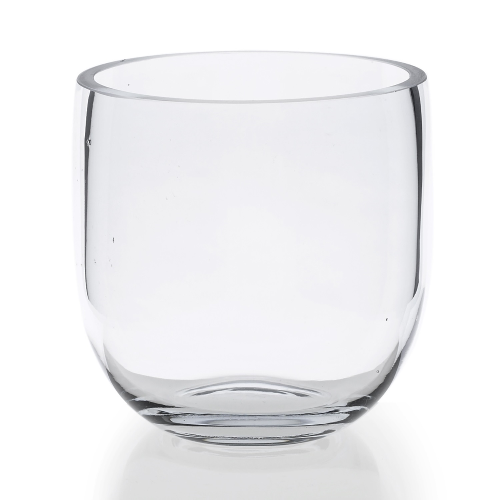 FAT BOWL CRYSTAL CLEAR GLASS