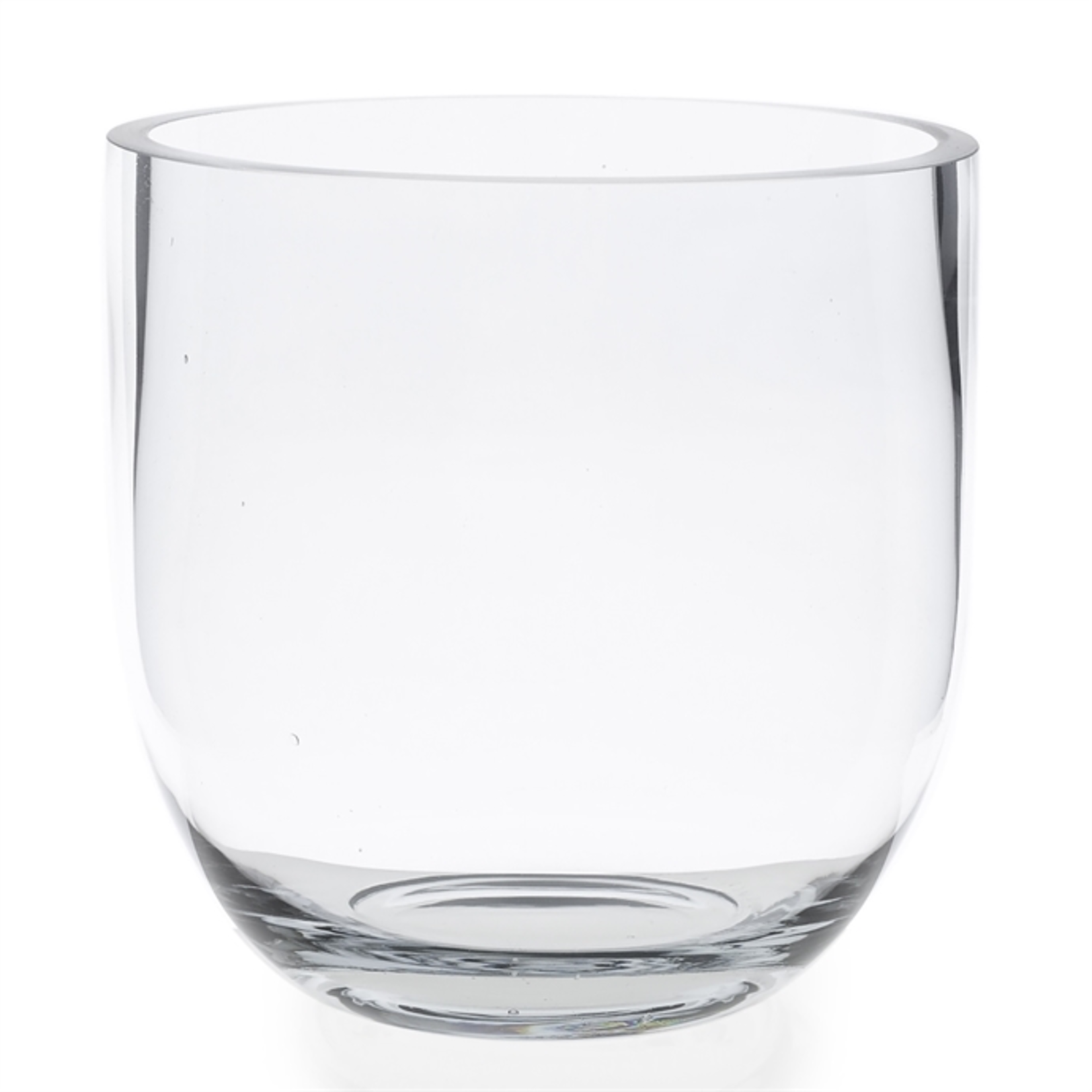FAT BOWL CRYSTAL CLEAR GLASS