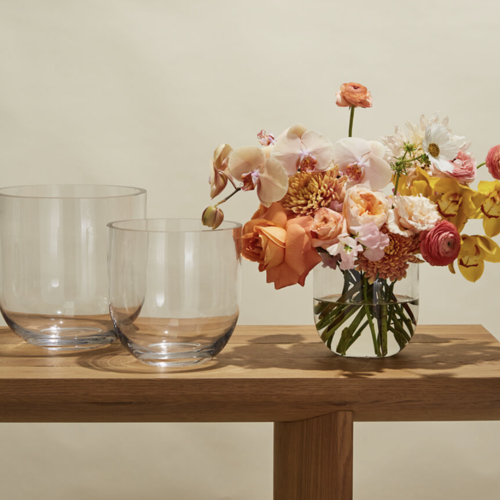 FAT BOWL CRYSTAL CLEAR GLASS