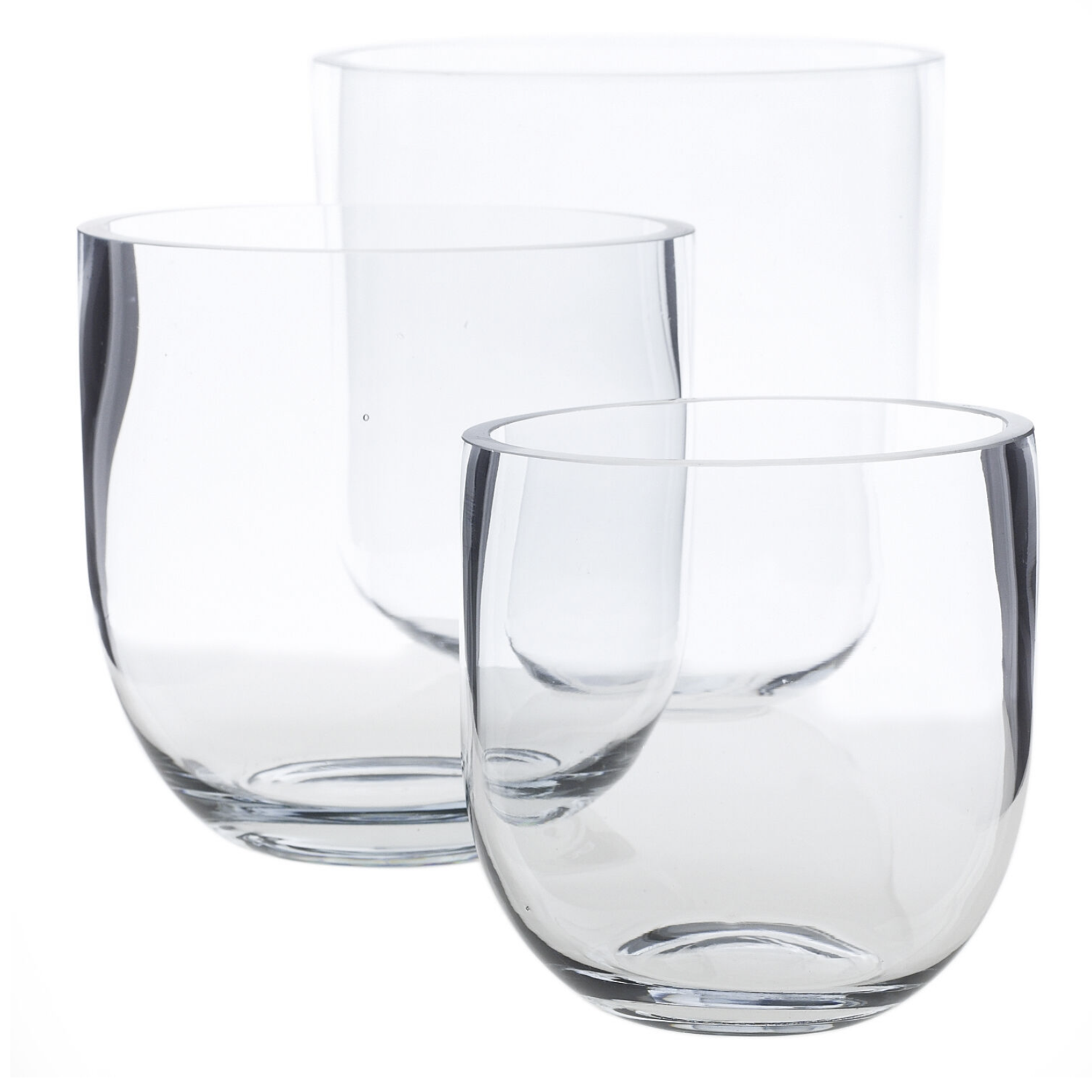 FAT BOWL CRYSTAL CLEAR GLASS