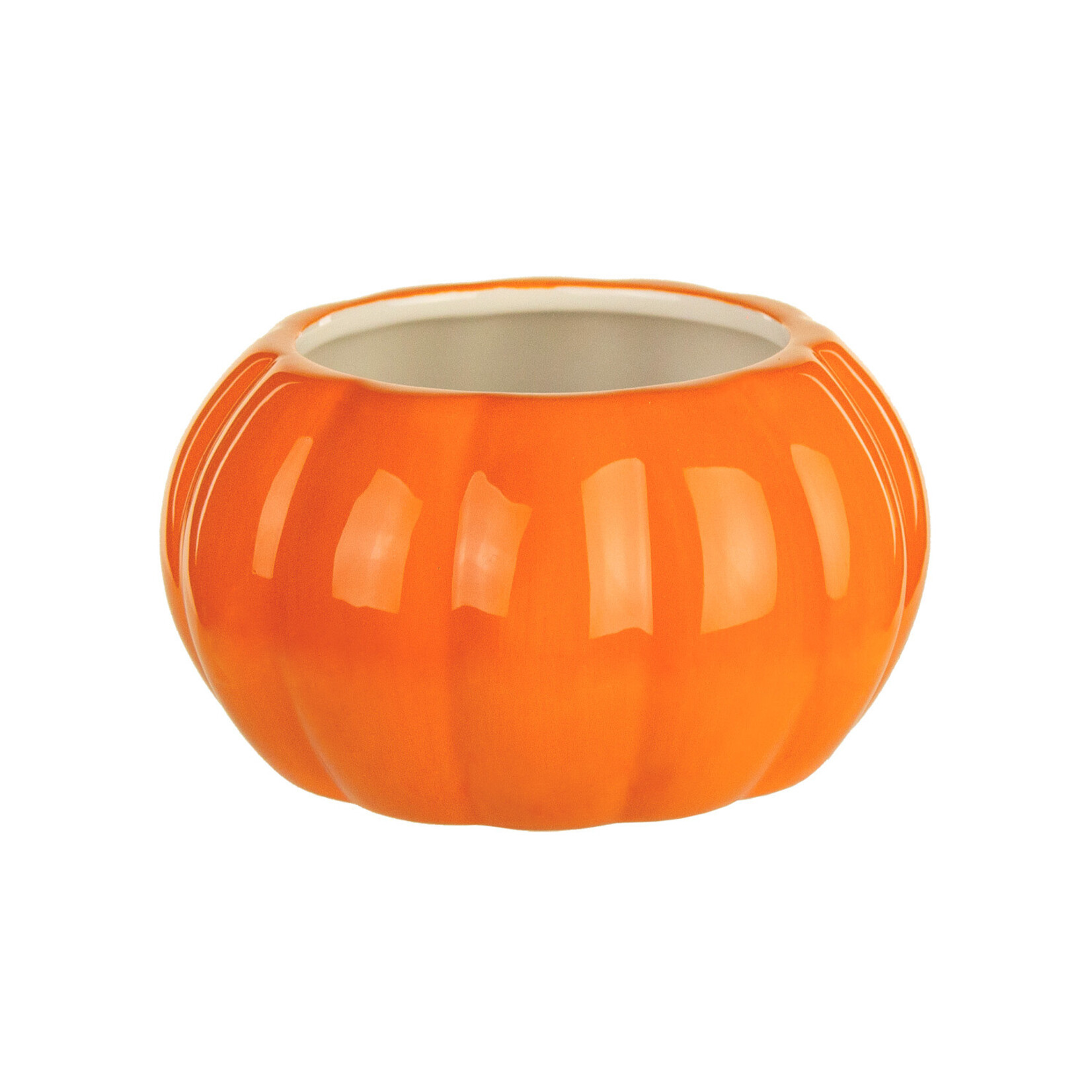 2.75"H X 5.25" CERAMIC PUMPKIN