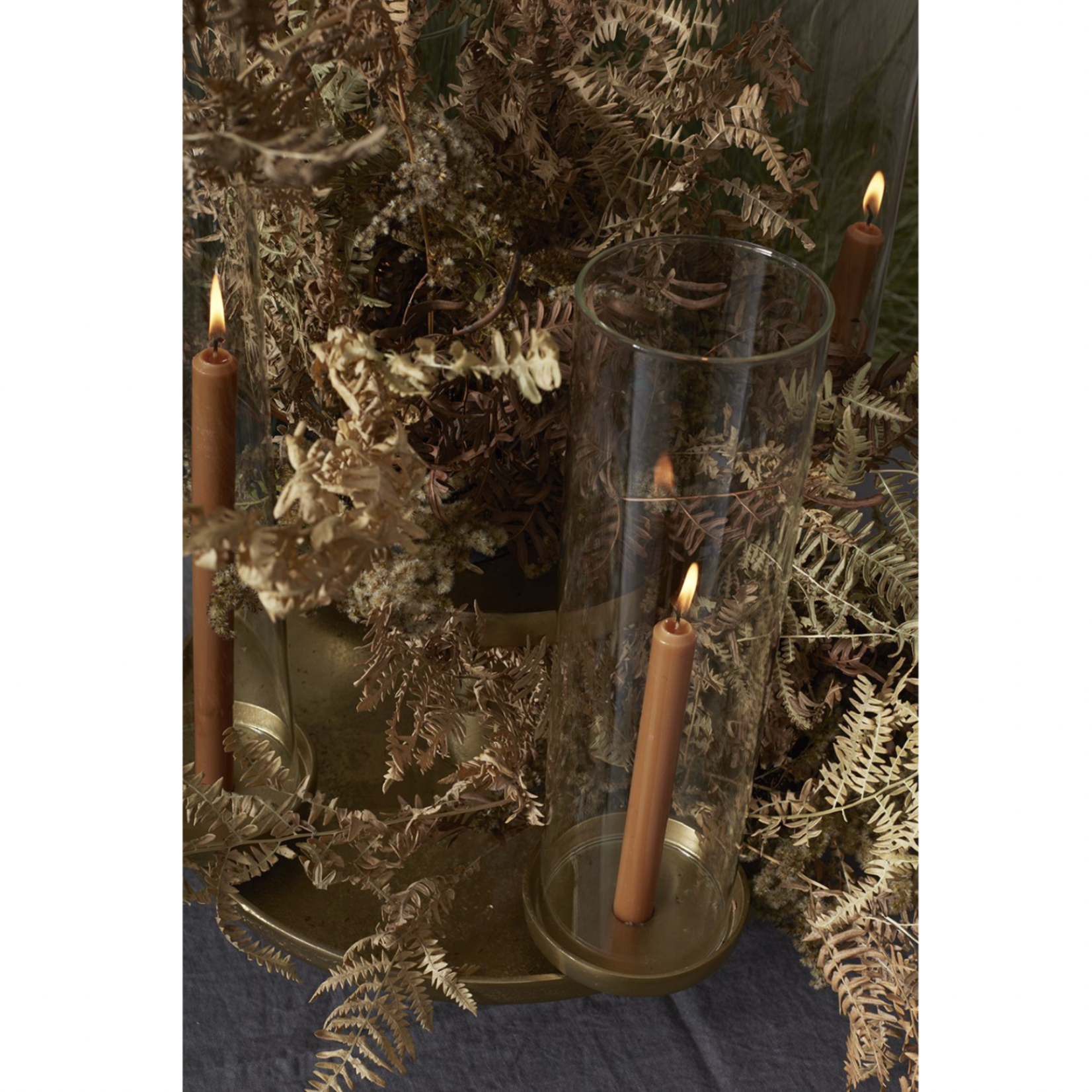 15"H X 2.5" CLEAR GLASS CHIMNEY TUBE