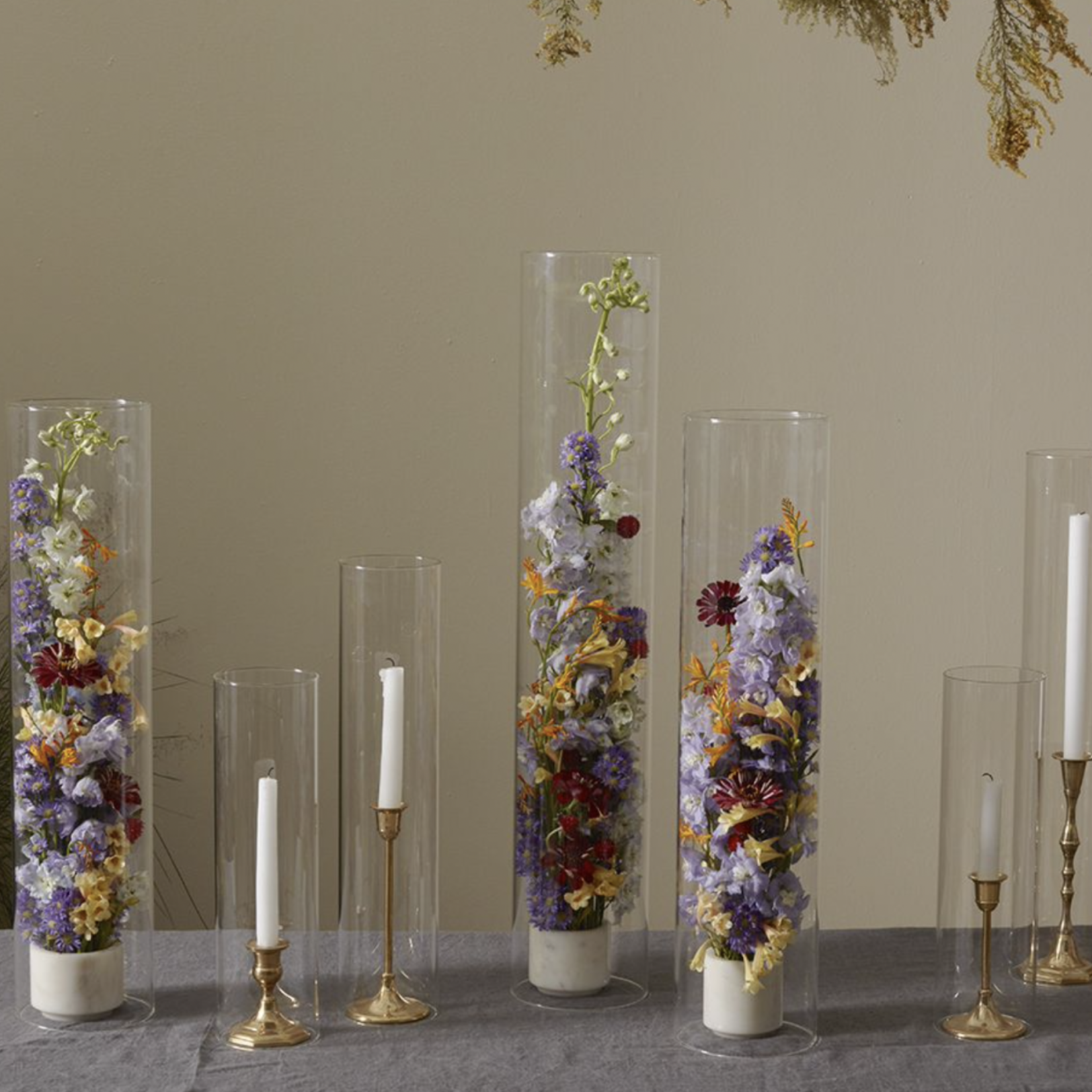 15"H X 2.5" CLEAR GLASS CHIMNEY TUBE