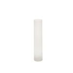 50% off was $6. now $3. 10” X 2.5”D PLEATED HURRICANE CHIMNEY CANDLE HOLDER (OPTIC LIKE)