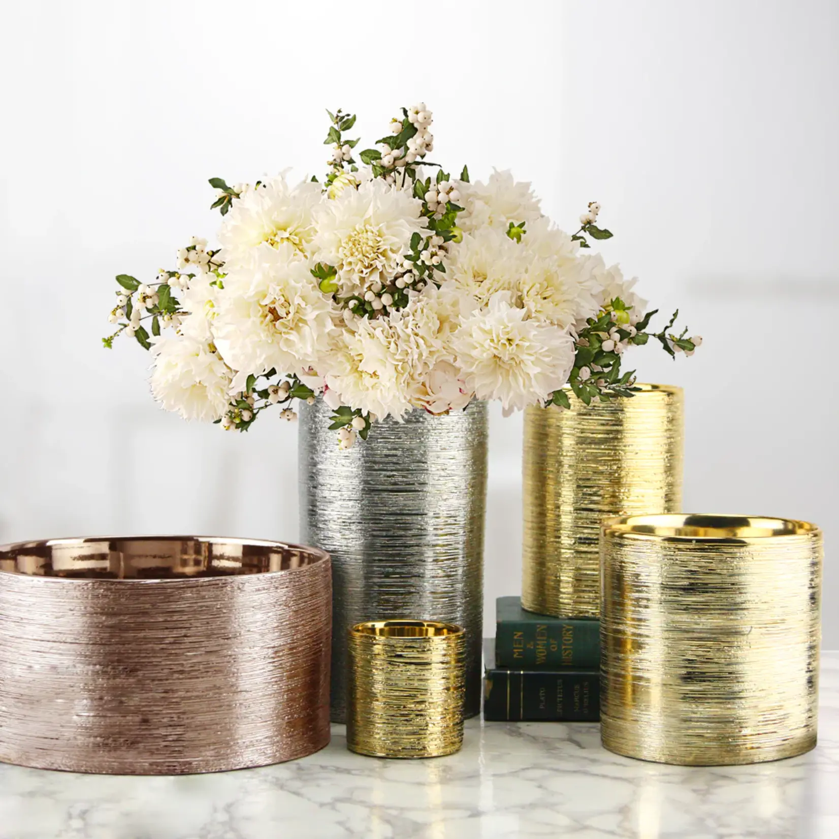 ETCH METALLIC CERAMIC CYLINDERS
