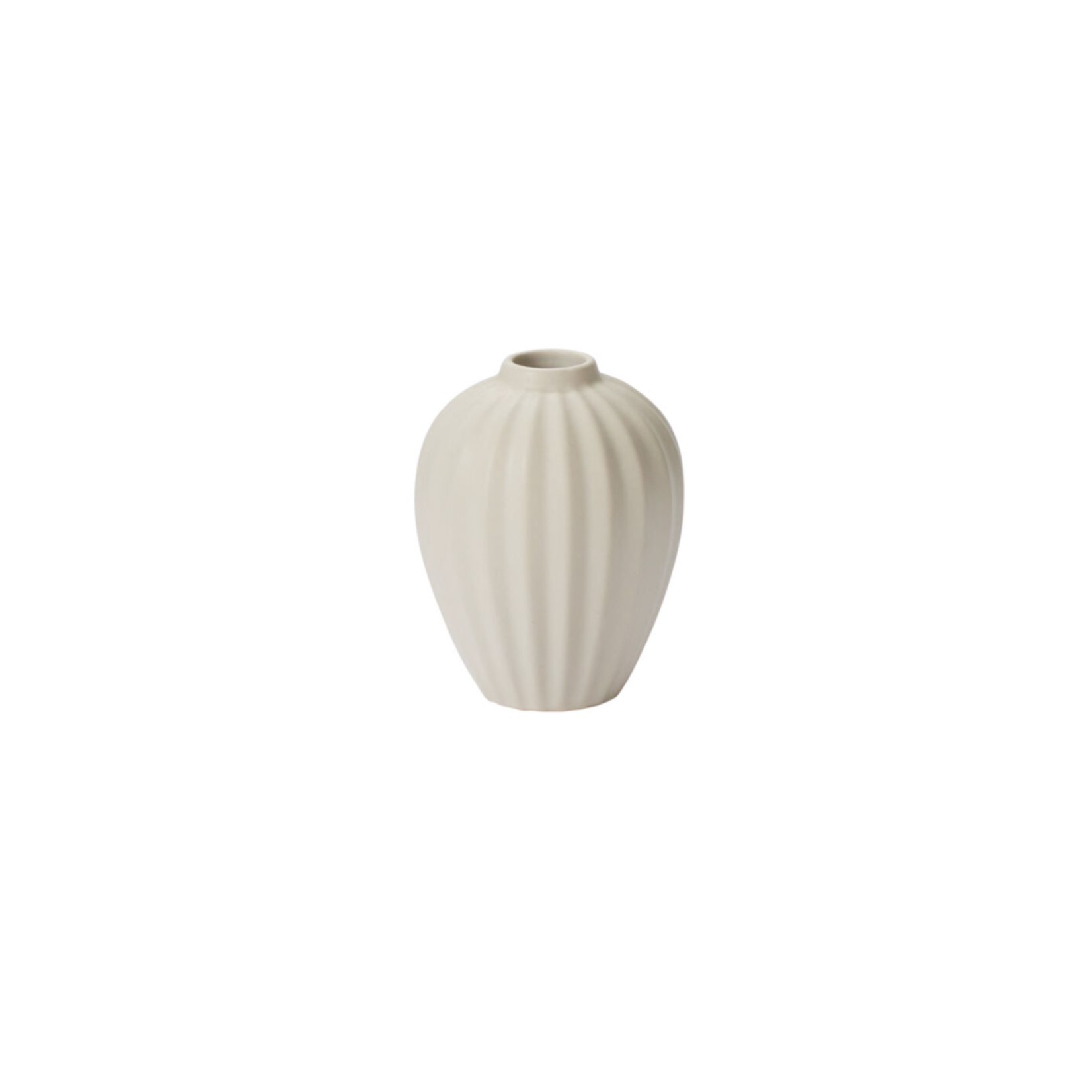 MATTE CERAMIC SONATA VASE PINK OR WHITE