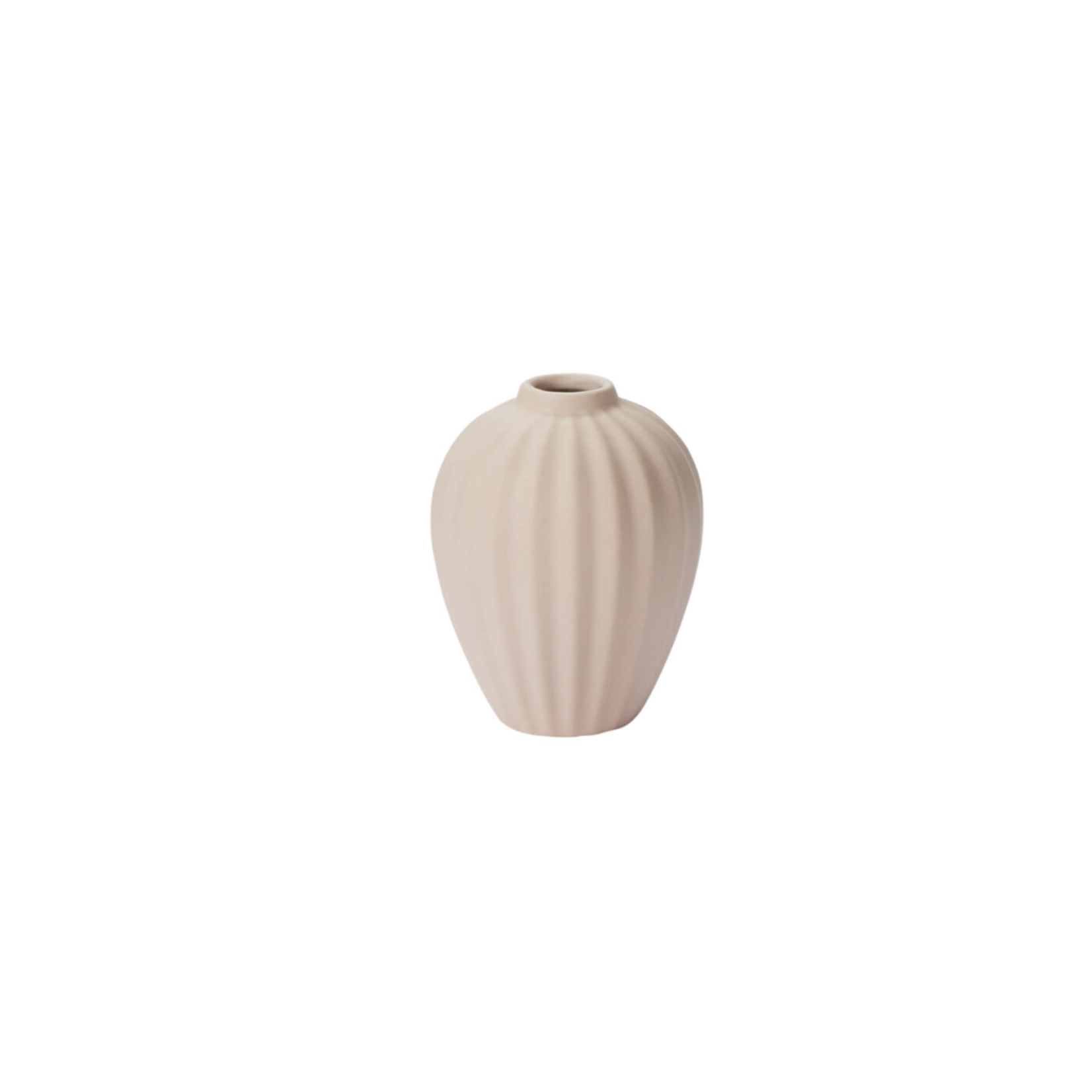 MATTE CERAMIC SONATA VASE PINK OR WHITE