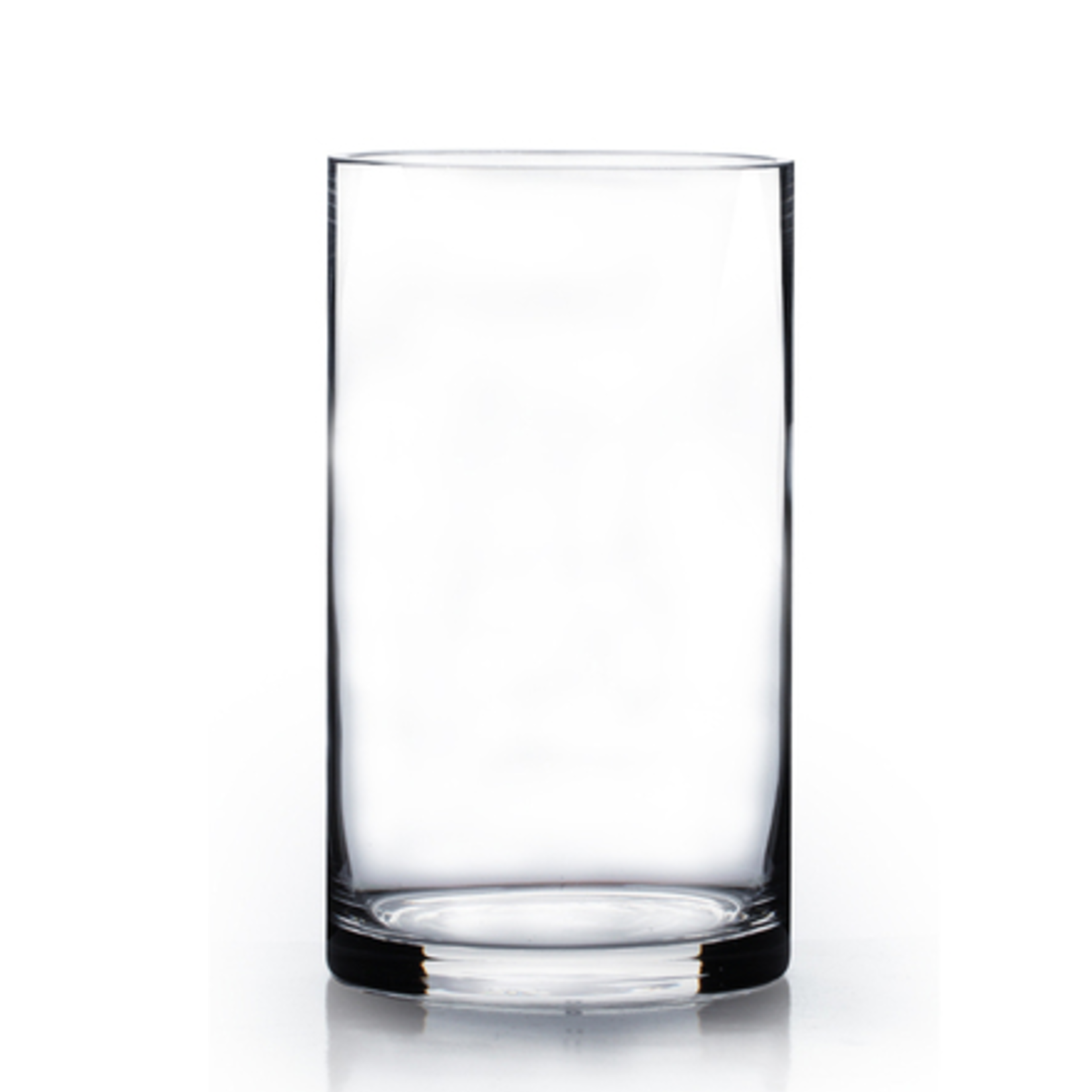 4" OPEN TALL GLASS CYLINDER
