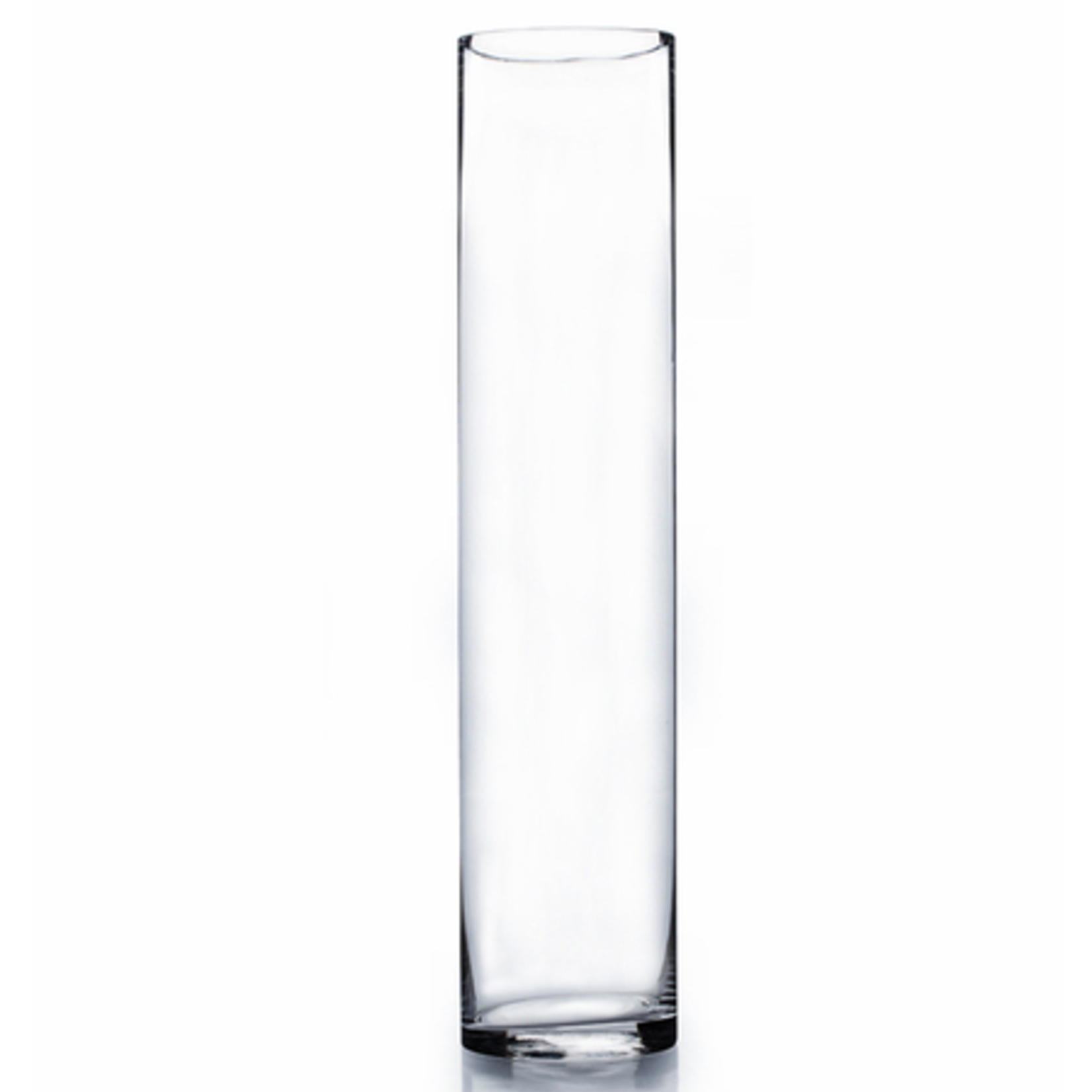 4" OPEN TALL GLASS CYLINDER