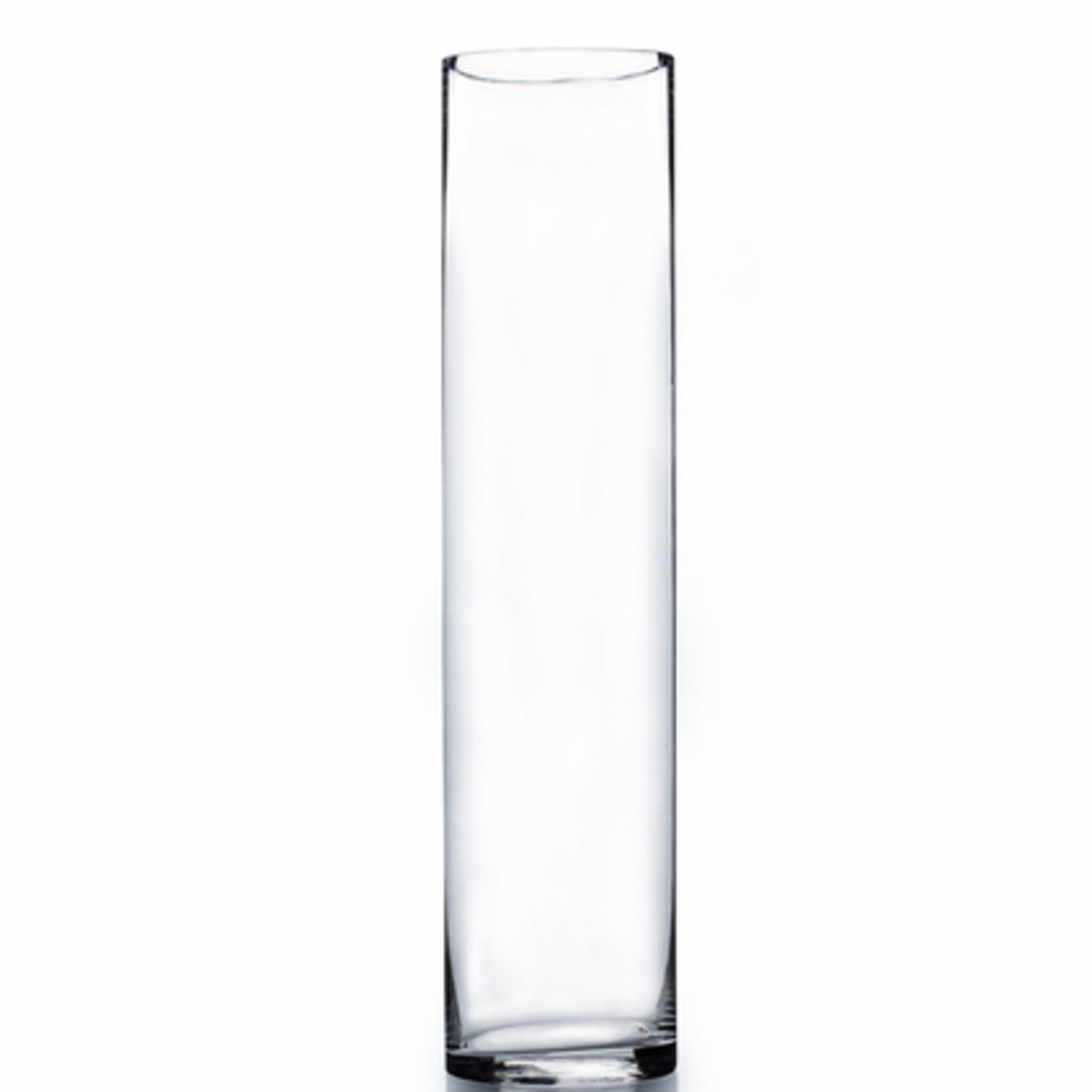 4" OPEN TALL GLASS CYLINDER