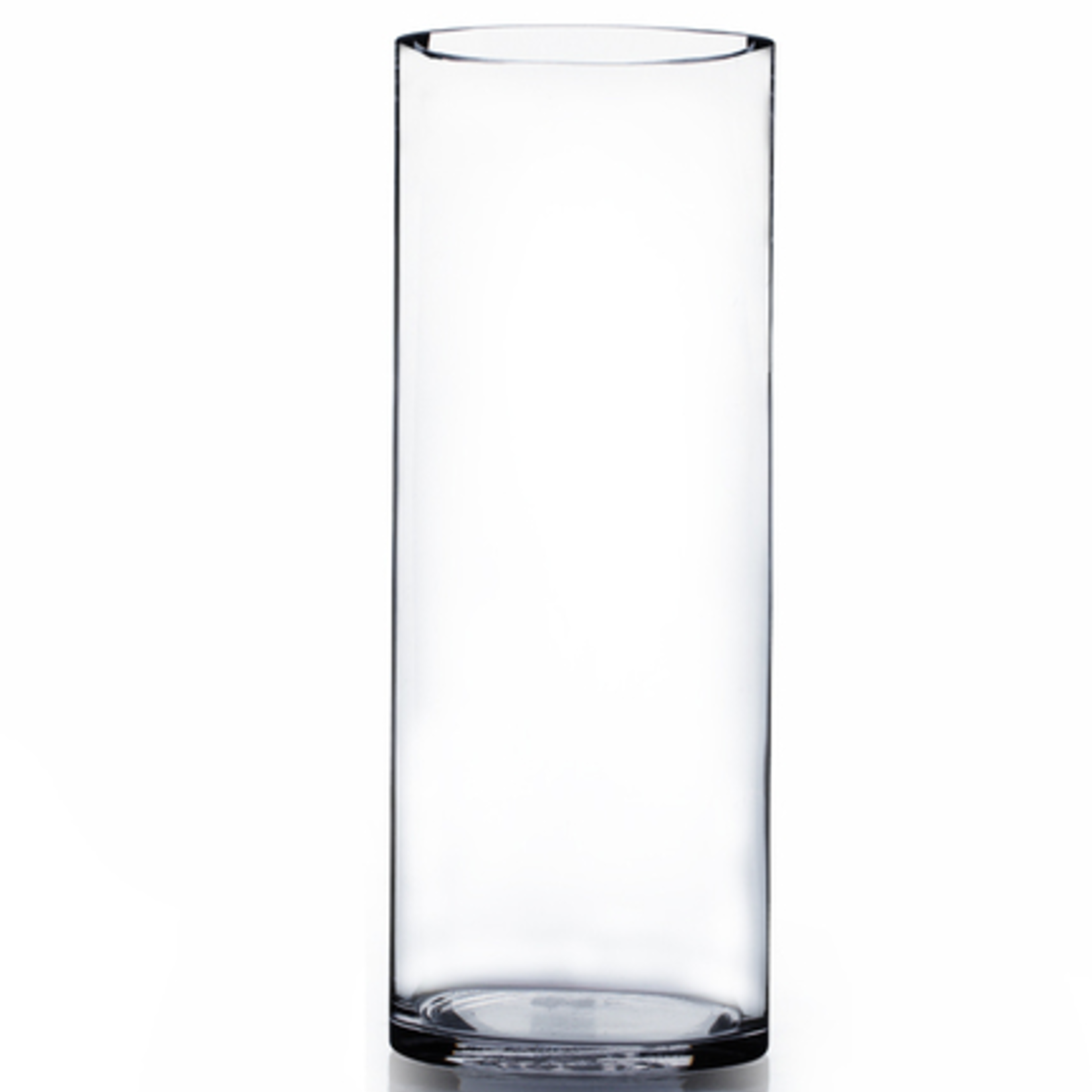 4" OPEN TALL GLASS CYLINDER