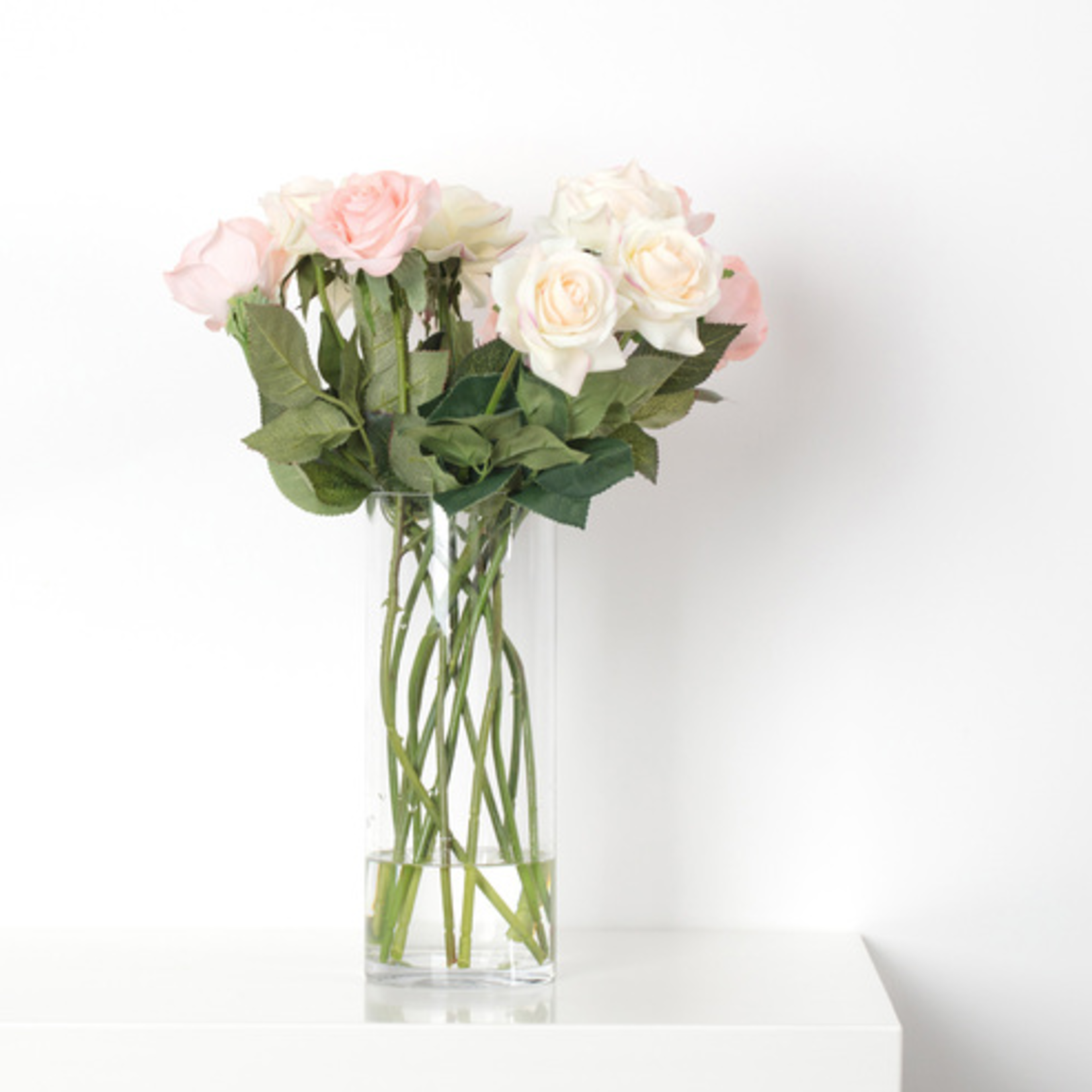 QUALITY WHOLESALE 5" OPEN TALL GLASS CYLINDER