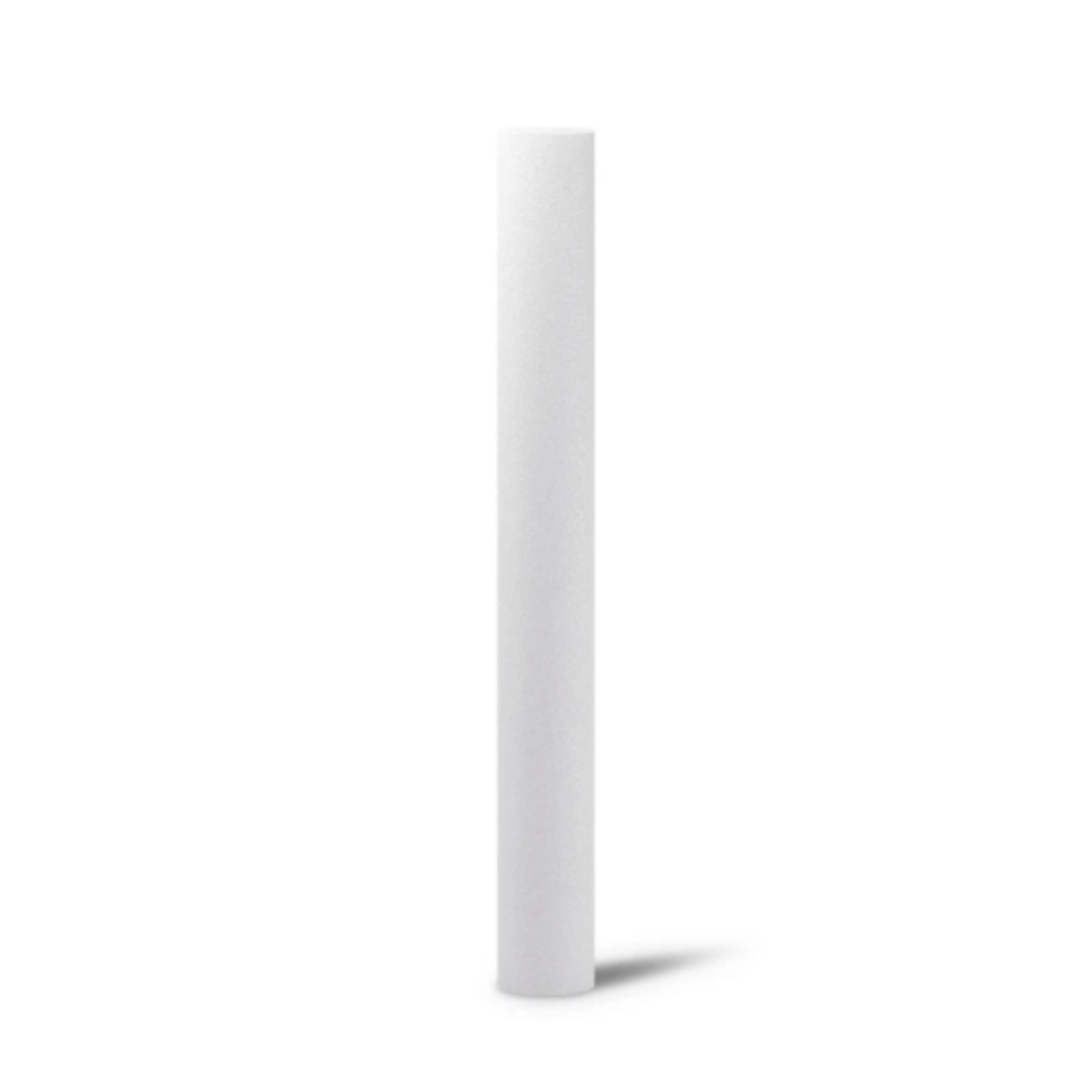 36x1"" White STYROFOAM Rod