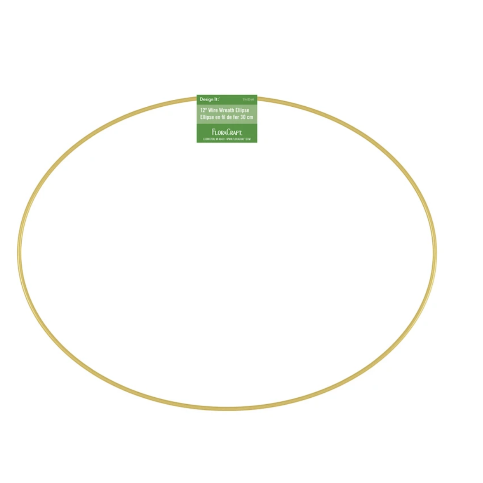 12” GOLD WIRE ELLIPSE reg $3.99