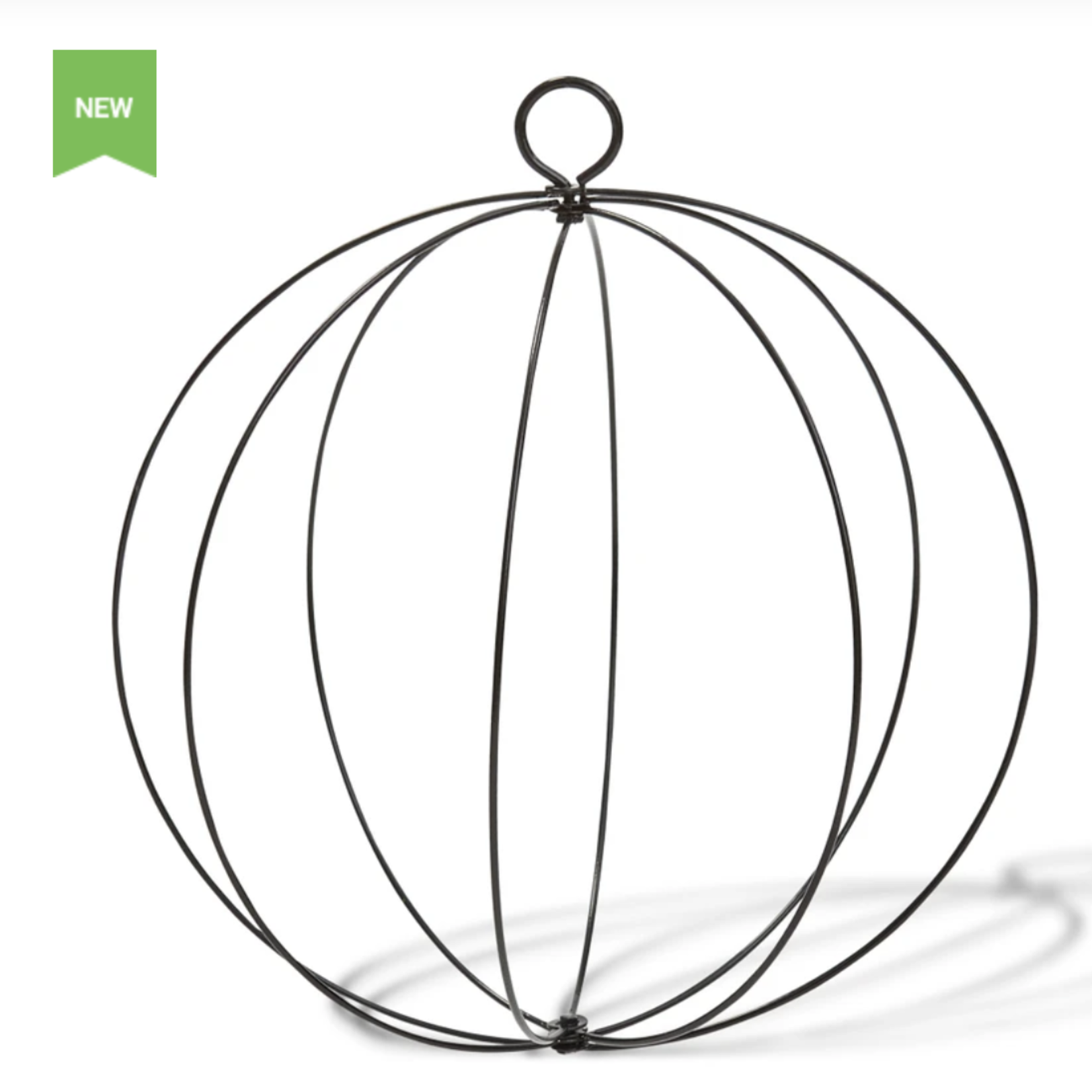 10" FOLDABLE BLACK SPHERE