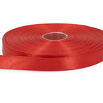 1/2" , 50 YDS, RED DOUBLE FACE RIBBON, NO DISCOUNT