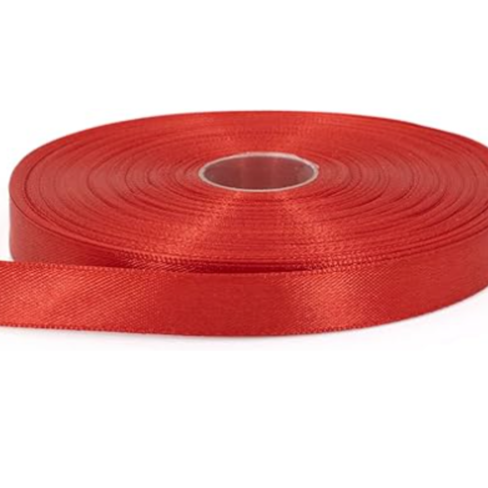 1/2" , 50 YDS, RED DOUBLE FACE RIBBON, NO DISCOUNT