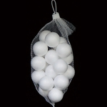 1.6" FOAM BALLS , 24 PIECES