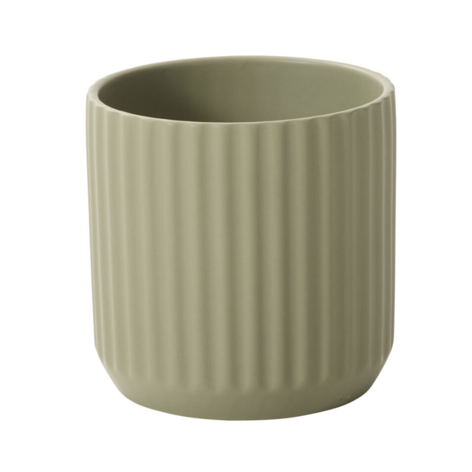 MATTE CERAMIC BEAM POT