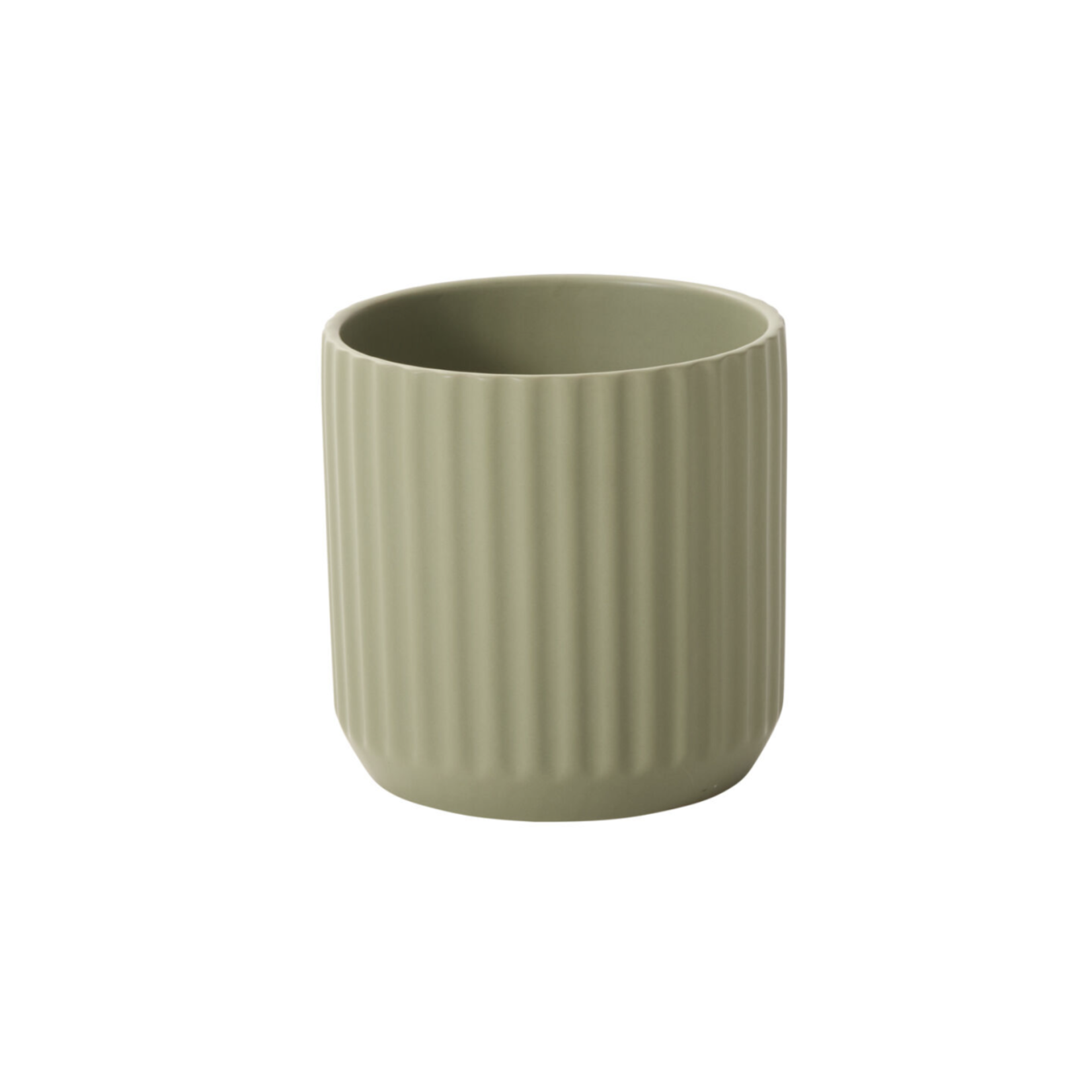 MATTE CERAMIC BEAM POT