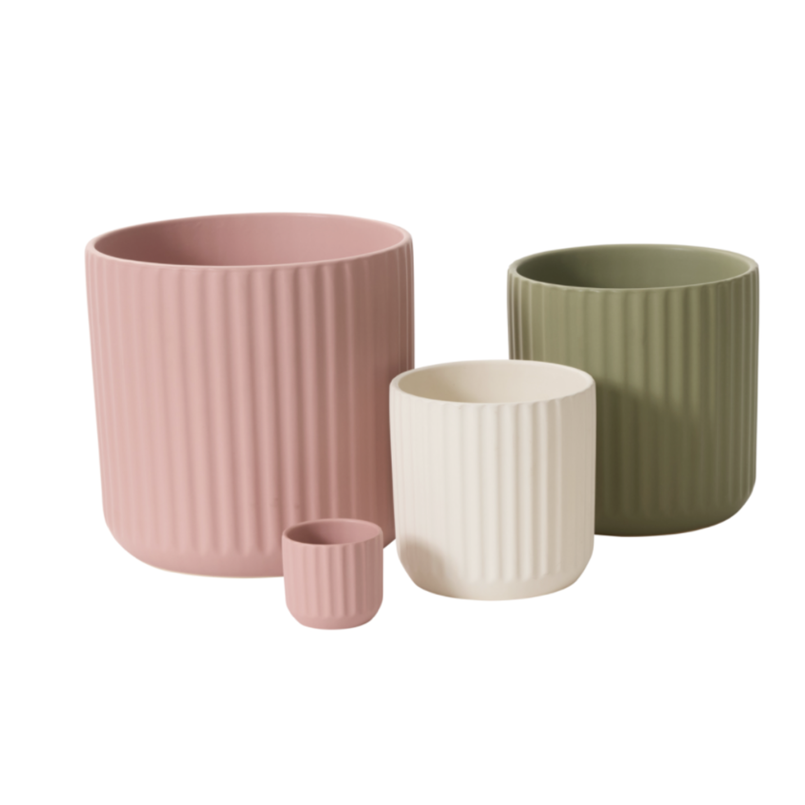 MATTE CERAMIC BEAM POT