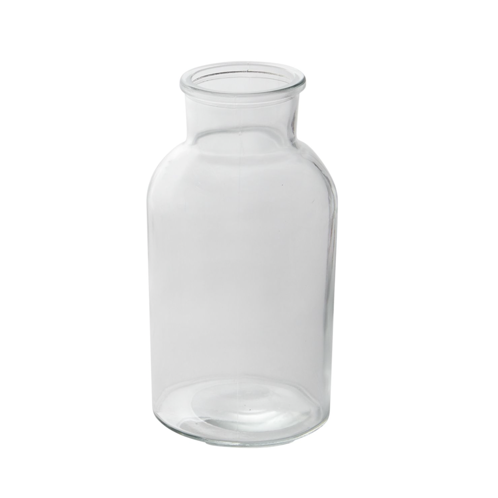 GLASS BILLIE BOTTLE BUDVASE