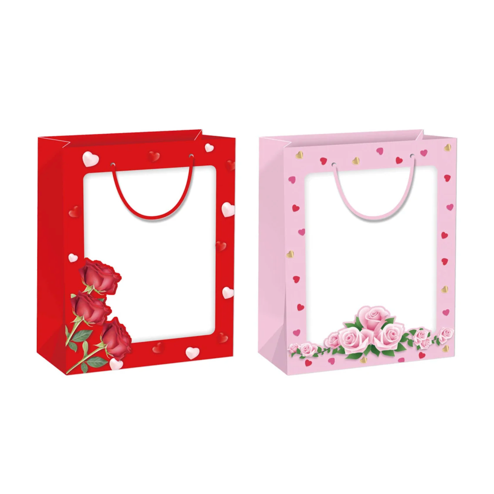 PRINTED WINDOW BAG, 12" X 20" X 8", NO DISCCOUNT