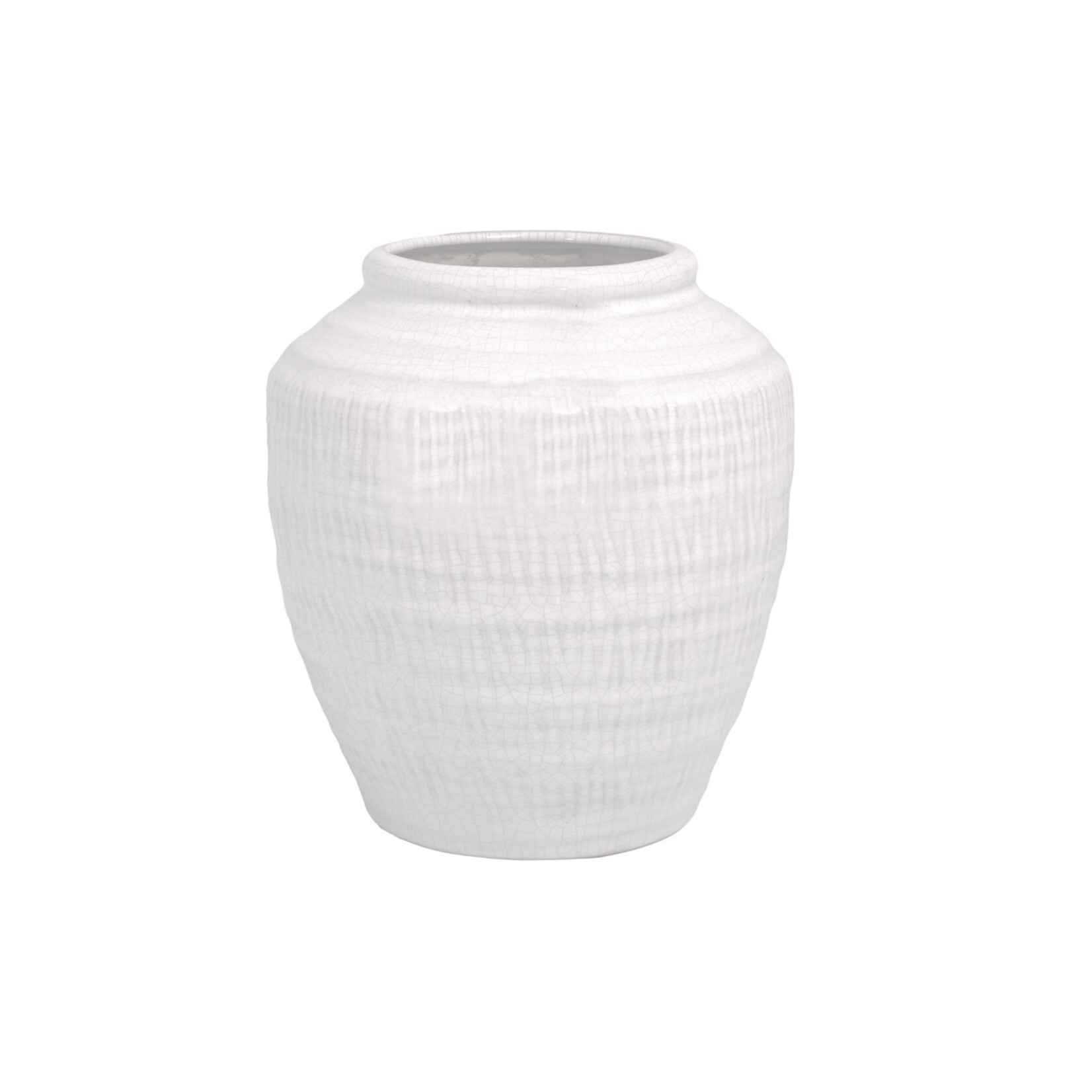 8"h x 9.25” WHITE CERAMIC URN