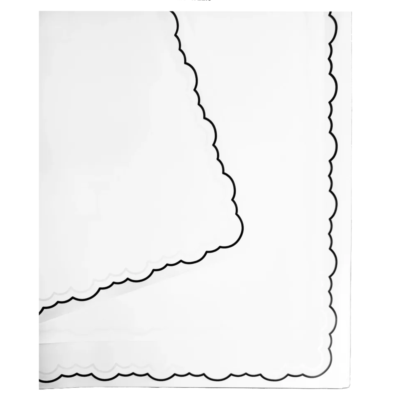 22.5" x 22.5" WHITE WAVE FLORAL PAPER 20pk