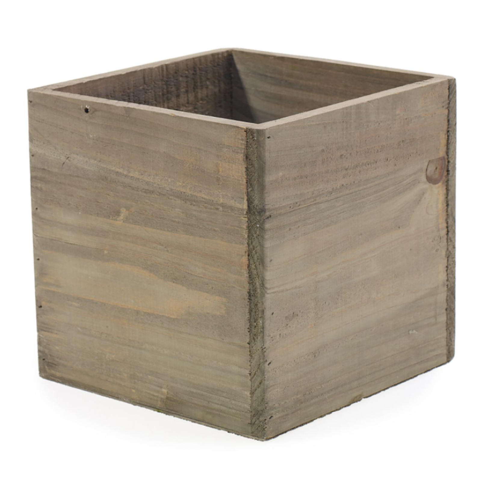 10” X 10” X 10” NATURAL RECLAIMED WOODLAND VASE