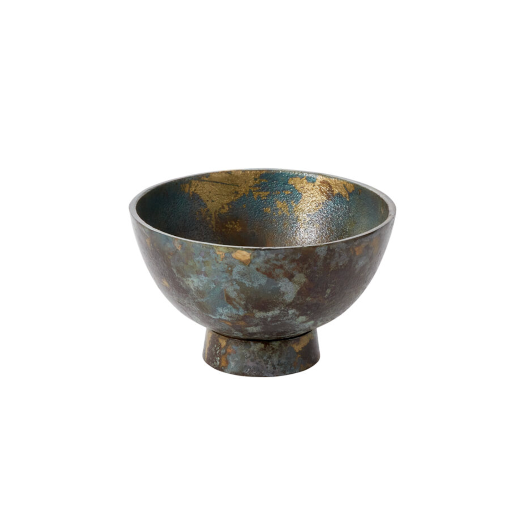 4.75”H X 7.5” BRONZE METAL EDINBURGH COMPOTE