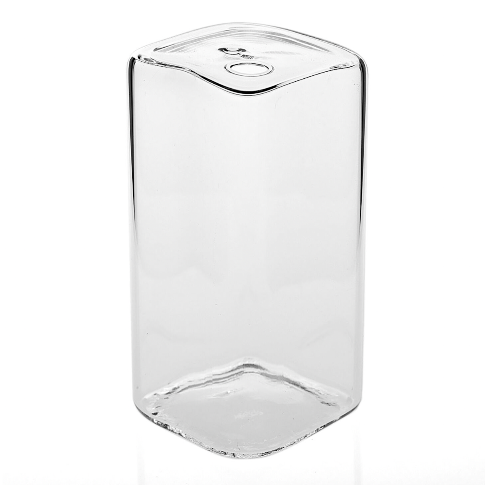 4.75”h x 2.5” GLASS FLORA BUDVASE