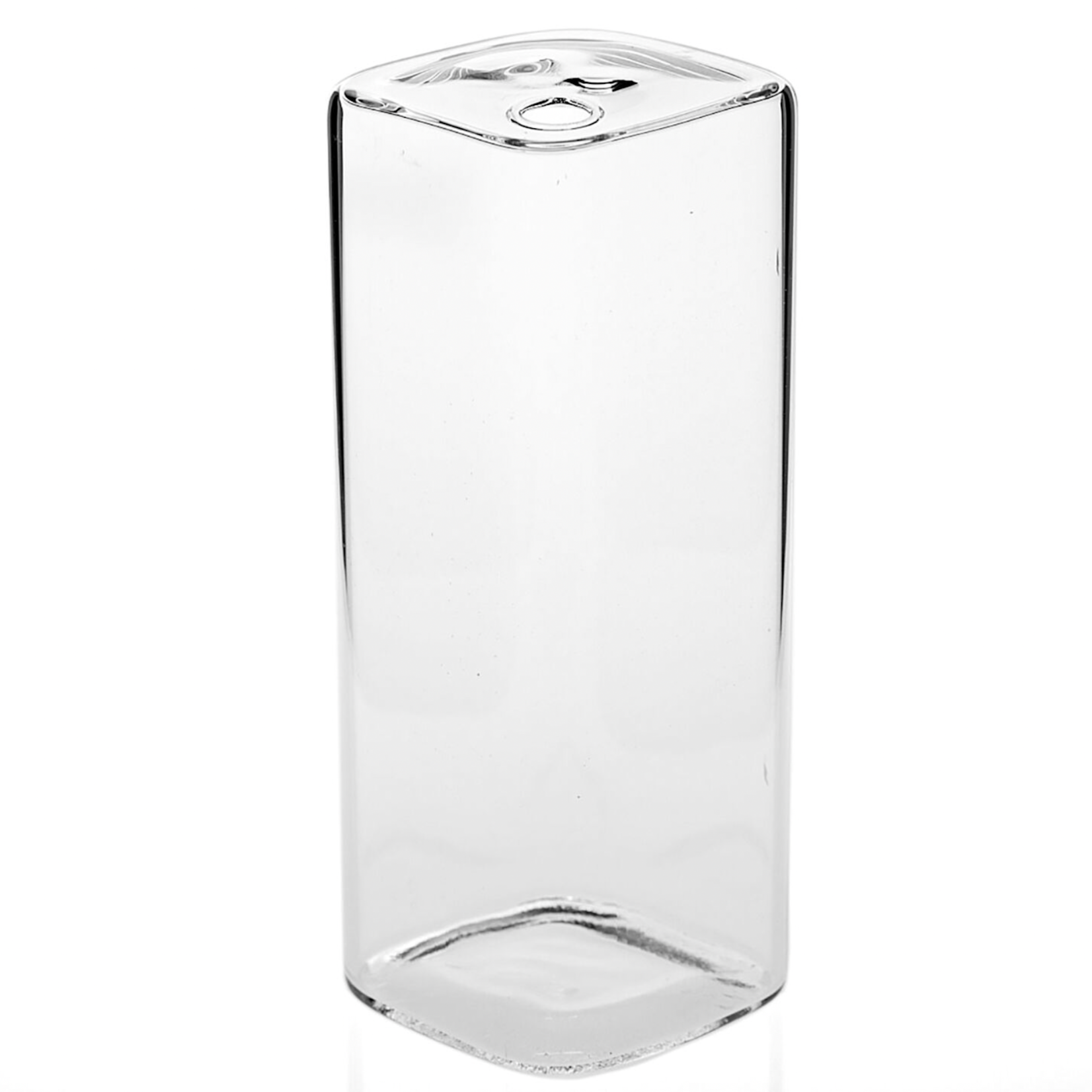 6”h x 2.5” GLASS FLORA BUDVASE