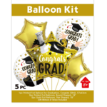 5 PIECE GRADUATION BALLOON SET ND