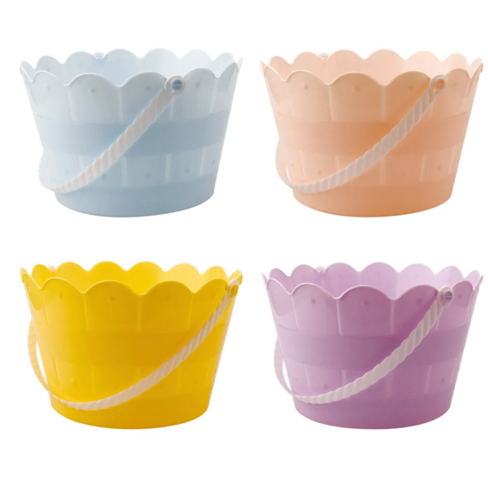 8" X 5" EASTER PLASTIC BUCKET ND