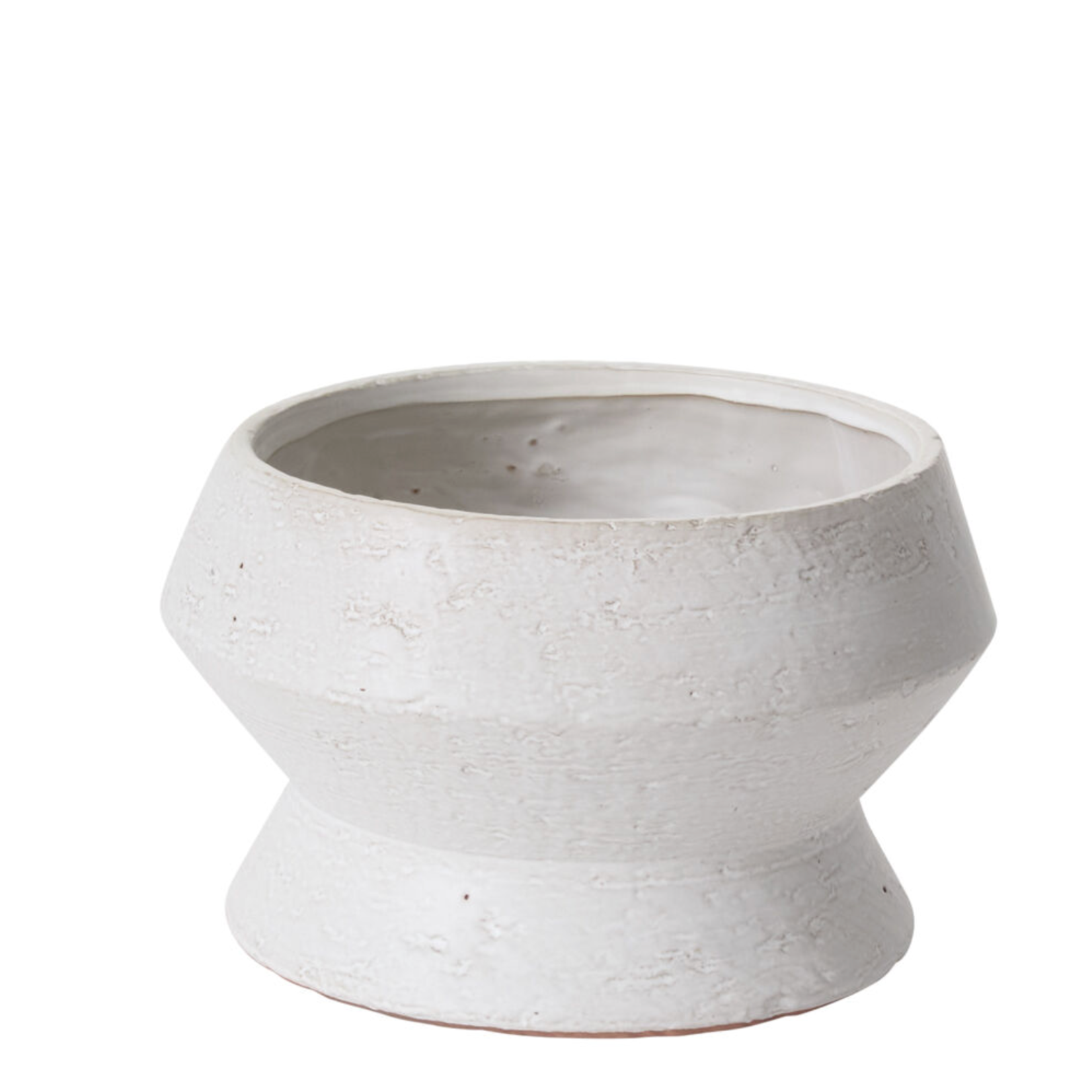 6”h x 9.5” GREY CERAMIC THEO COMPOTE