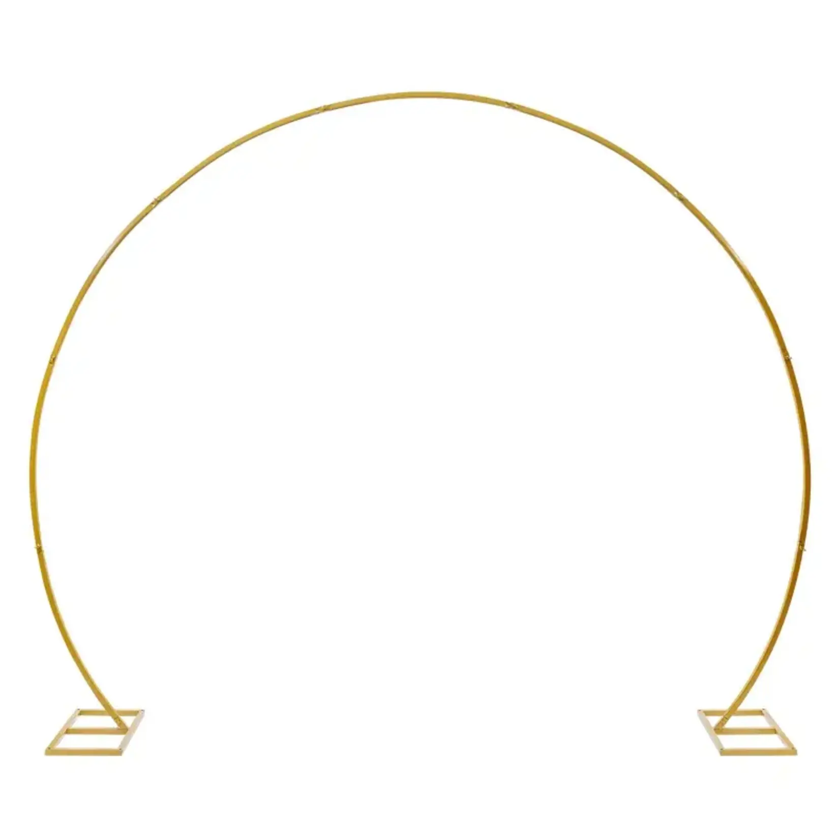 8ft GOLD METAL MOON ARCH