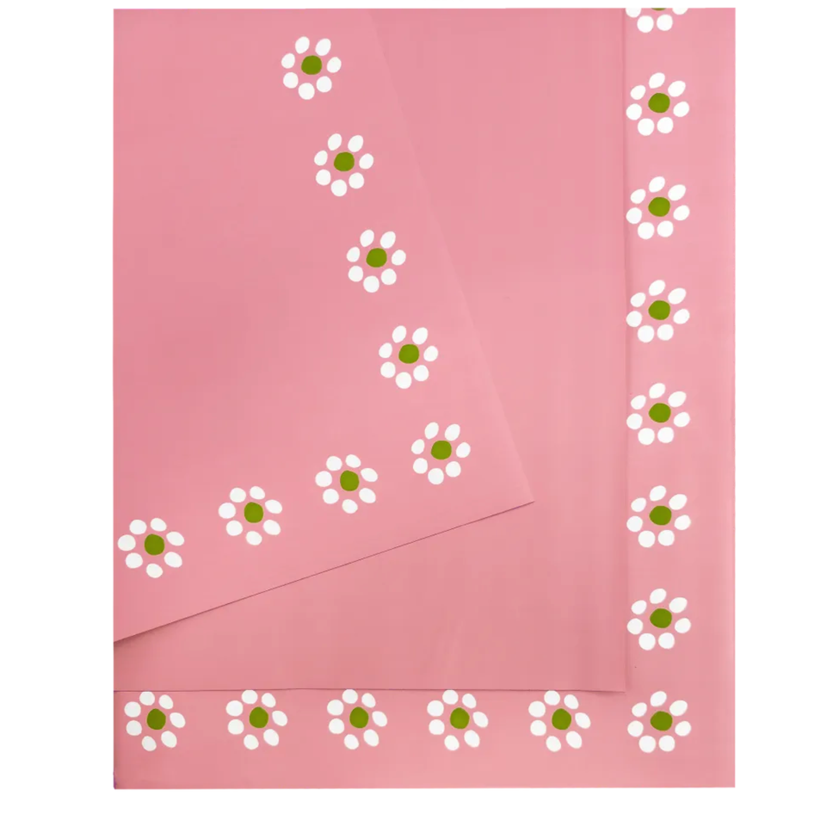 22.5" x 22.5" PINK FLOWER PAPER 20pk