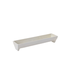 3”H X 4” X 17.5”L WHITE METAL EDISON TRAY