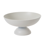 7.75”h x 16” WHITE METAL OSCAR BOWL