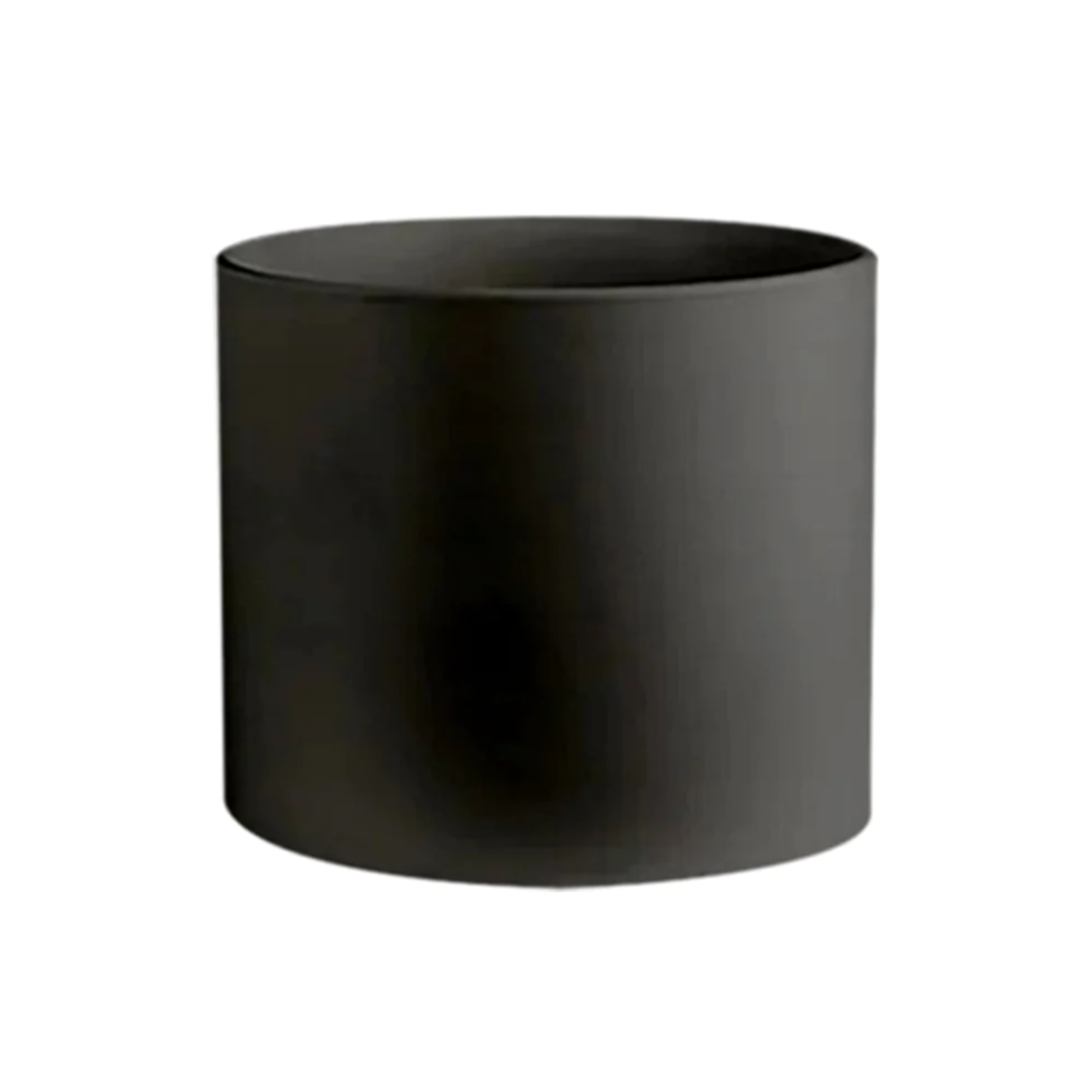 QUALITY WHOLESALE 5” X 5” MATTE BLACK CERAMIC CYLINDER VASE