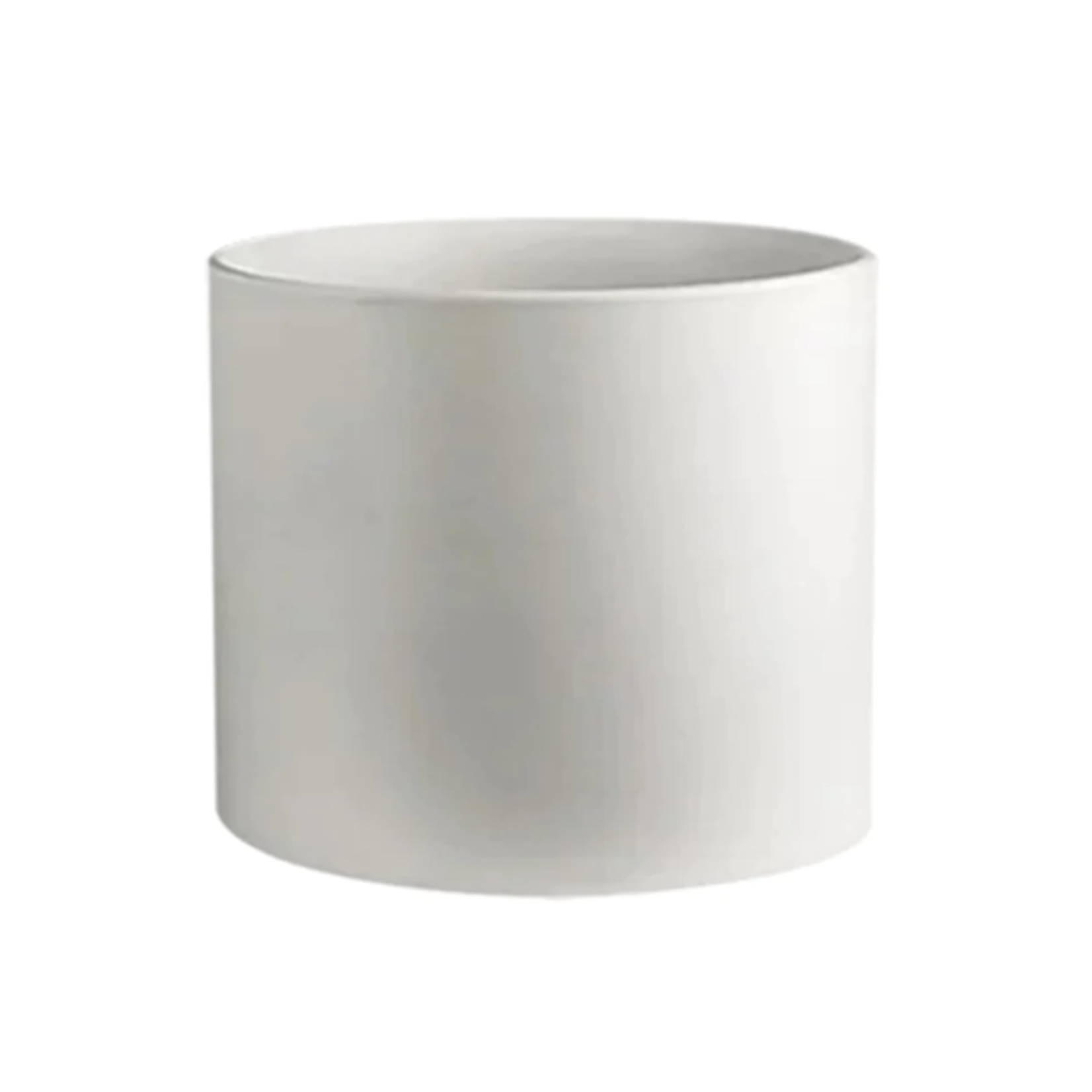 QUALITY WHOLESALE 5” X 5” MATTE WHITE CERAMIC CYLINDER VASE