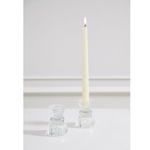 3”H X 2.25” GLASS VALOR CANDLEHOLDER