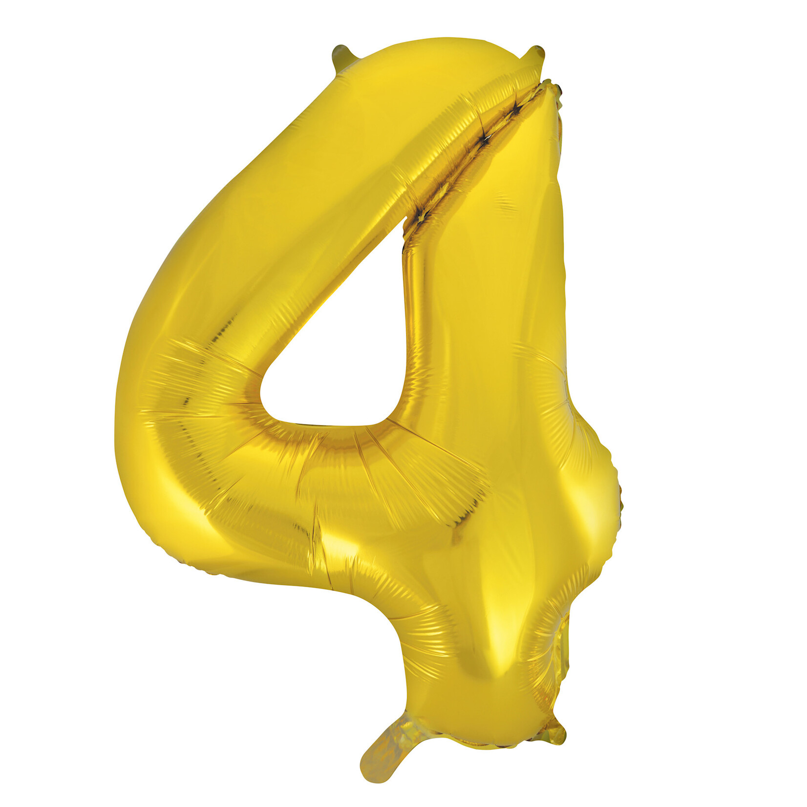 34" GOLD FOIL NUMBER BALLOON-4