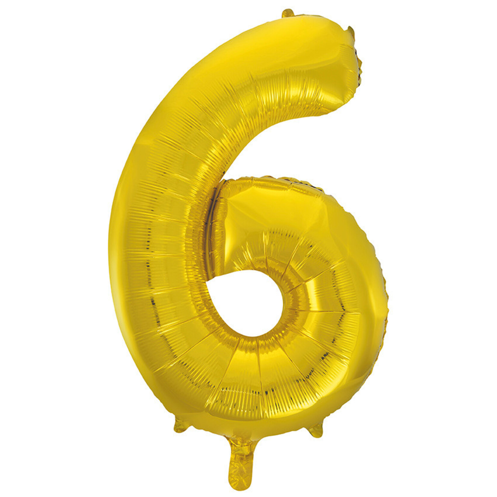 34" GOLD FOIL NUMBER BALLOON-6