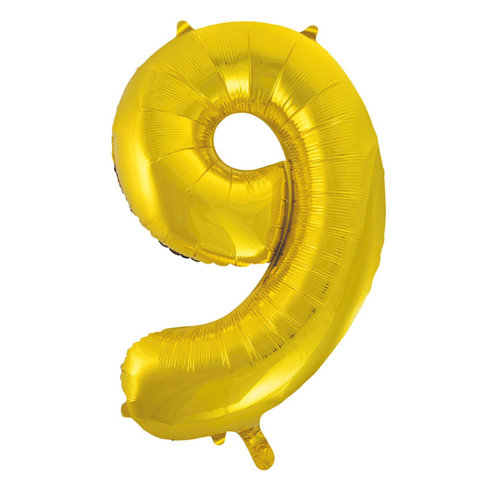 34" GOLD FOIL NUMBER BALLOON-9